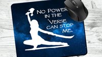 No Power in the 'Verse Firefly / Serenity inspired Mouse Pad - Create a Desk Set by Adding a Coaster - River Tam & Kaylee Frye