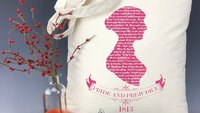 Price and Prejudice Jane Austen Inspired Light Weight Tote Bag - Classic Literature, Classic Lit, British, Anglophile, Bibliophile, English