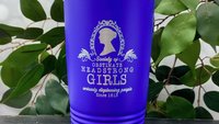 Society of Headstrong Obstinate Girls Jane Austen Inspired 20 oz SSTumbler (Travel Coffee Mug) Laser Engraved - Strong Women Bibliophile