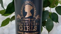 Society of Headstrong Obstinate Girls Jane Austen Inspired 20 oz SSTumbler (Travel Coffee Mug) Laser Engraved - Strong Women Bibliophile