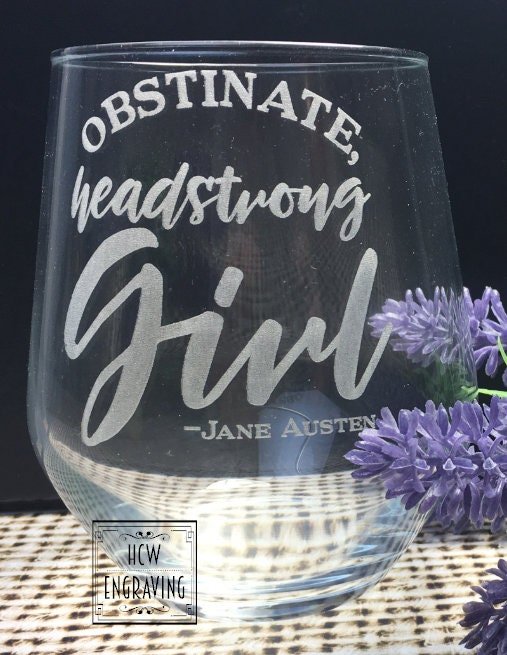 Stemless Wine Glass Custom Laser Engraved with Your Logo, Name,  Monogram or other Graphic - Wedding Gift, Renewals, Bachelorette Party