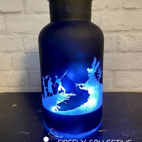 Tale of Three Brothers Engraved Bottle - Harry Potter